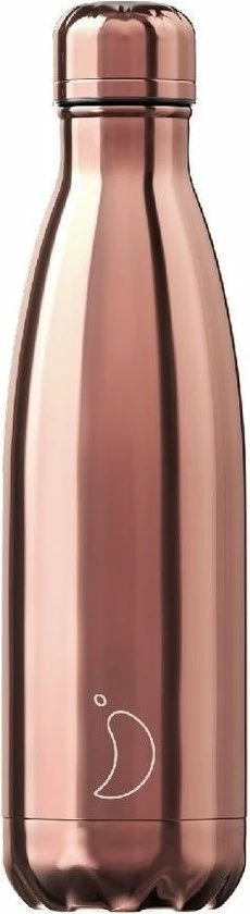 Chilly's Bottle Thermosfles 500 Ml - Chrome Rose Gold
