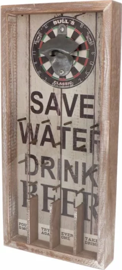 Merkloos Kroonkurken Spel Met Opener