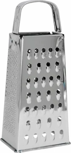 Orange85 Handrasp - Meerzijdig - RVS - 21 Cm - Rasp - Groenterasp - Kaasrasp - Raspen - Blokrasp