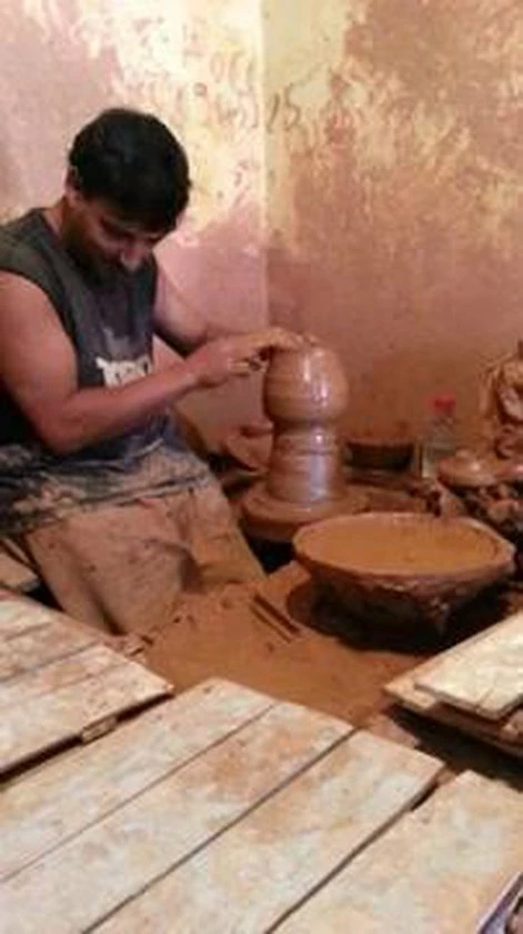 Cadeaubazaar.nl Asbak Zwart / Wit H 10 Cm Ø 15 Cm - Afbeelding 2