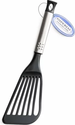 Bakspaan - Imperial - Spatel - Zwart - Metaal - RVS - Kunststof