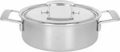 Demeyere Industry 5 - Lage Kookpot Met Deksel - 24cm - 3.7L