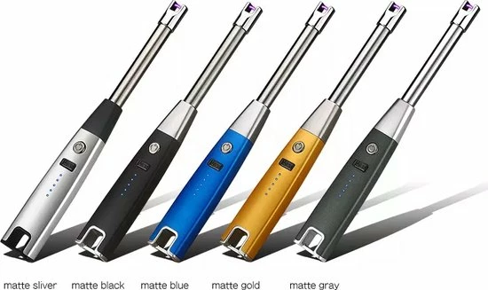 PLASMA - Plasma Aansteker - Oplaadbare Plasma USB Aansteker - Elektrische Aansteker - Arc Lighter - Blauw - Afbeelding 13