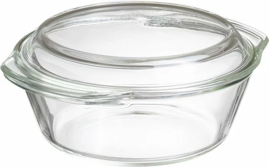 Sareva Ovenschaal - Met Deksel - 20 X 18 X 8 Cm / 1 Liter - Afbeelding 2