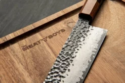 Merkloos Vleesplank - Snijplank - The Meat Boys - Acacia Hout - 40x30x4 -