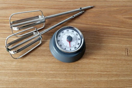 CABANAZ - Kookwekker, Metaal, Met Magneet, KITCHEN TIMER, Grijs - Afbeelding 3