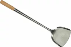 Heuschen & Schrouff - Wokspatel - 11 Cm Breed - RVS