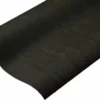 Merkloos Tafelpapier Op Rol Damast 120cm X 8 Mtr. Uni Zwart.
