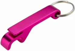 No Evil Bieropener Sleutelhanger - Flesopener - Keychain - Roze