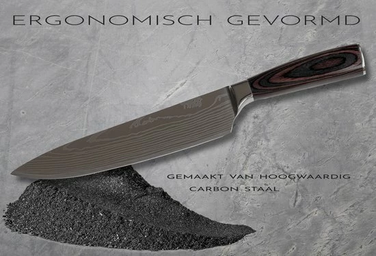 Timmers Trading 10 Delige Professionele Messenset – Koksmessen - Japanse Messen - Afbeelding 8