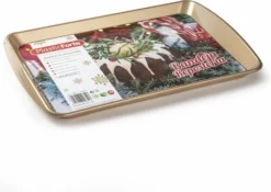 Forte Plastics Kunststof Dienblad Rechthoek Goud 46 X 30 Cm - Serveerblad