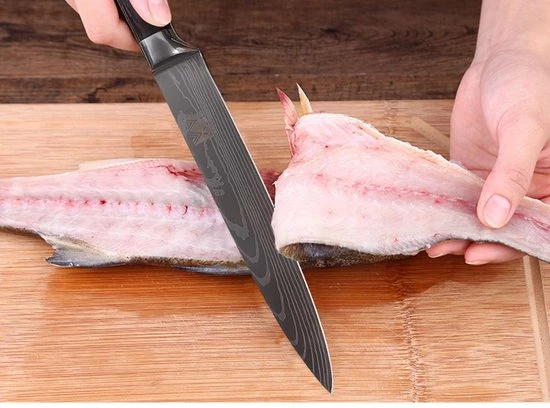 Timmers Trading 10 Delige Professionele Messenset – Koksmessen - Japanse Messen - Afbeelding 10