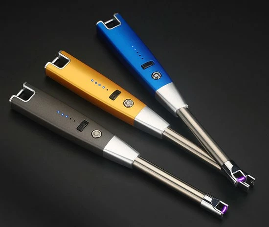 PLASMA - Plasma Aansteker - Oplaadbare Plasma USB Aansteker - Elektrische Aansteker - Arc Lighter - Blauw - Afbeelding 11