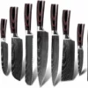 Timmers Trading 10 Delige Professionele Messenset – Koksmessen - Japanse Messen