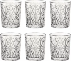 Bormioli Rocco Whiskey Glazen Gobelet 390 Ml - 6 Stuks