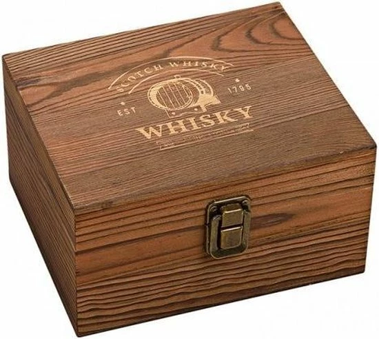 HomeShopXL Luxe Whiskey Glas Cadeauset - Whisky Stones Set - Complete Whiskey Stenen - Cadeau Voor Man - Kado Set - Geschenkset Mannen - Vaderdag - Afbeelding 4