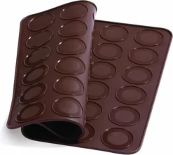 PavonIdea Bakmat Siliconen, 42 Macarons