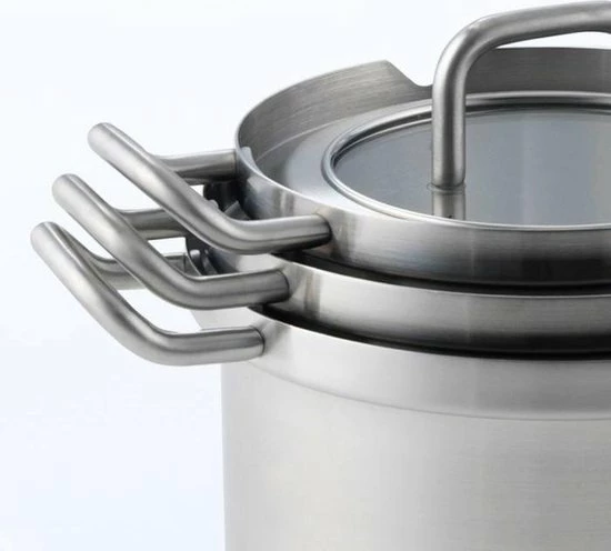 BK-Q-Linair Master Glass Casserole 18 Cm - Afbeelding 8