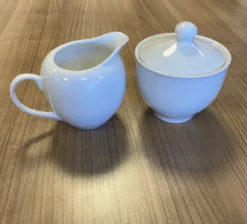 Balmoral Castle Melk En Suiker Set Wit Porselein