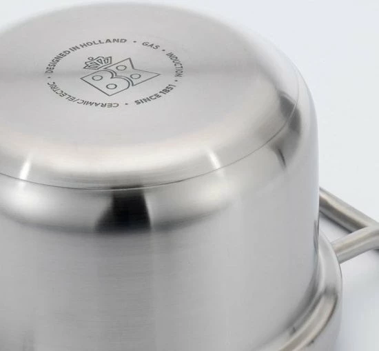 BK-Q-Linair Master Glass Casserole 18 Cm - Afbeelding 4