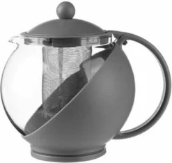 Secret De Gourmet Theepot Met Theefilter- Voor Losse Thee - Ingebouwde Zeef - 1.25L