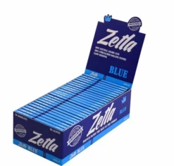 Zetla Vloeipapier | Vloei | Small | Blauw 50 Pakjes / 50 Vloei
