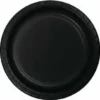 Stemen Kartonnen Bordjes Zwart 18cm 20st - Wegwerp Borden - Feest/verjaardag/BBQ Borden / Gebak Bordjes Maat