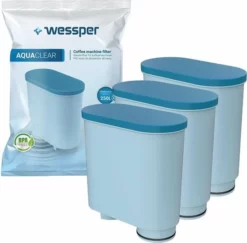 Water Filter Kalk- En Waterfilter AquaClean - Geschikt Voor Philips Espresso Machines Met Aquaclean Functie - Verlengt Levensduur Van Je Espressomachine - 3 Stuks - CA6903/10