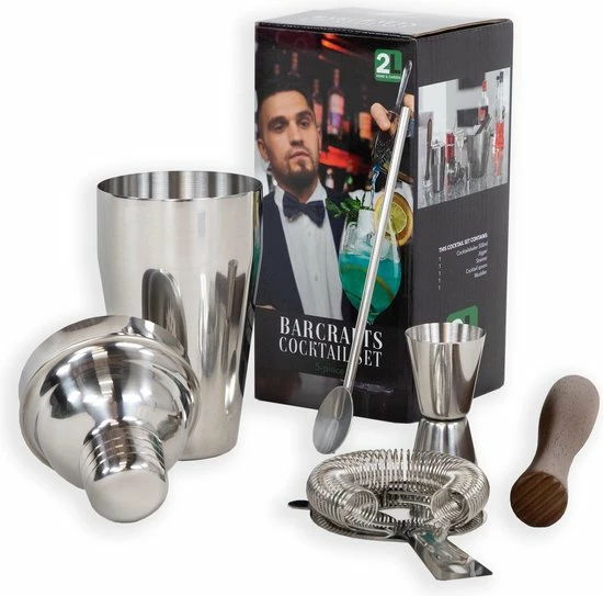 2-L Home & Garden BARcrafts Gin Tonic Cocktailset - 5 Delig - Afbeelding 5
