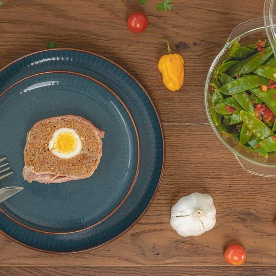 Sareva Ovenschaal - Met Deksel - 20 X 18 X 8 Cm / 1 Liter - Afbeelding 4