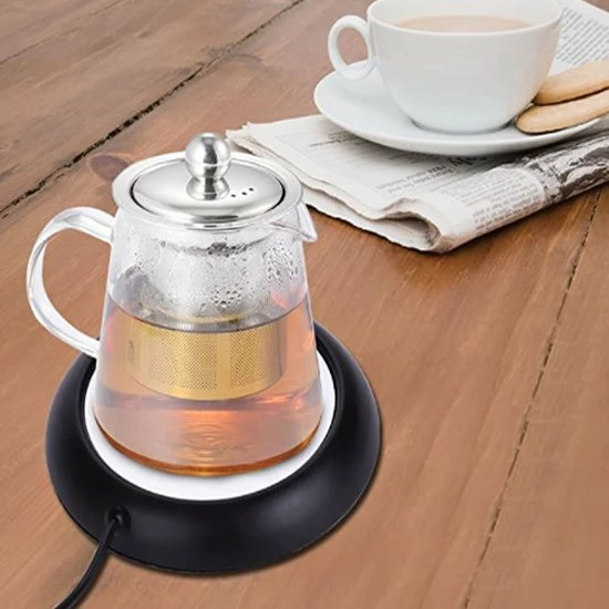 Wehl Products Cup Warmer Met USB Aansluiting - Dark Design - Geschikt Voor Bekers En Glazen - Mok Warmer - Houd Uw Drinken Ca. 70℃ - Verwarmende Onderzetter - Thuiswerken – Relatiegeschenk - Kopjeswarmer - Mug Warmer - Onderzetter – Koffie Warmer – Thee Warmer – - Afbeelding 5