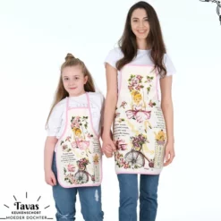 Merkloos Moeder Dochter Kookschort Keukenschort Voor Kinderen En Moeder Kinderschort Schommel
