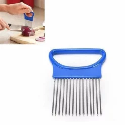 Now4you.nl Uienkam Blauw - Hulpmiddel - Groentesnijder