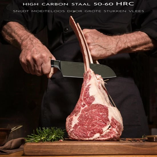 Timmers Trading 10 Delige Professionele Messenset – Koksmessen - Japanse Messen - Afbeelding 5