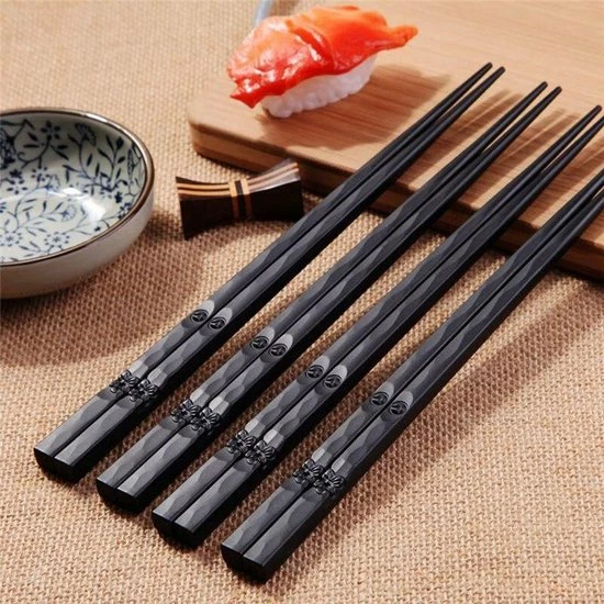 KELERINO. Chopsticks Set (2 Stokjes) - Eetstokjes Sushi - Bloemen - Afbeelding 3