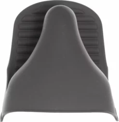 Secret De Gourmet Siliconen Ovenwant/ovenhandschoen Grijs 9 X 12,5 Cm - Pannenlap - Keukenhandschoen