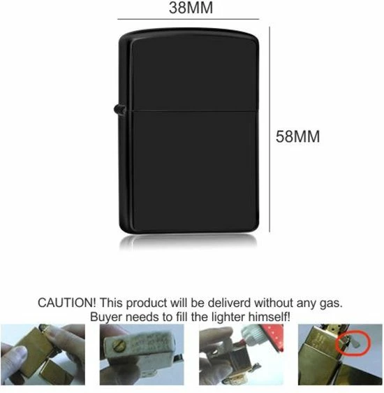 MC Living Aansteker Zwart - Draak Zwaard - Afbeelding 2