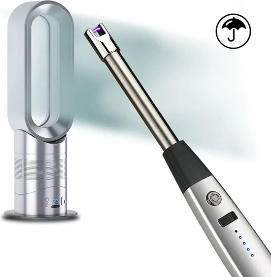 PLASMA - Plasma Aansteker - Oplaadbare Plasma USB Aansteker - Elektrische Aansteker - Arc Lighter - Blauw - Afbeelding 12