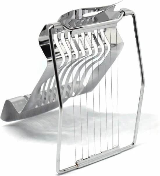 Merkloos Eiersnijder | Vaatwasserbestendig | RVS | 15 X 8 X 3 Cm - Afbeelding 2