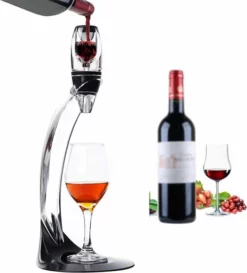 Olvy Wijn Decanteerder Deluxe - Complete Set - Wijn Beluchter - Wine Decanter - Wijn Accessoires