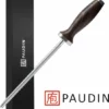 PAUDIN Premium Aanzetstaal - Voor Alle Messen, Inclusief Damscus - Speciale Keramische Diamant Coating Voor Rechten En Slijpen