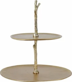 Light & Living Etagère Tresa - Goud - 2 Laags