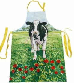 Wiebe Van Der Zee Schort Met Koe Koeien - 70 X 100 Cm