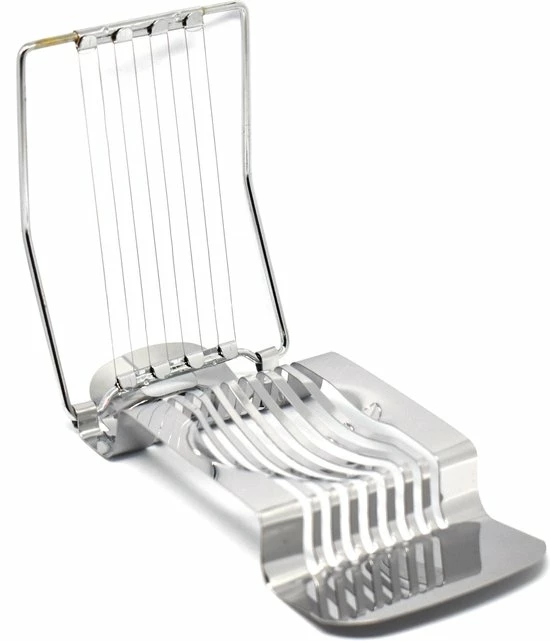 Merkloos Eiersnijder | Vaatwasserbestendig | RVS | 15 X 8 X 3 Cm