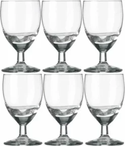 Royal Leerdam 6x Likeur/borrelglazen Transparant 60 Ml Gilde Serie - 6 Cl