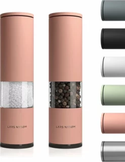 LARS NYSØM Zout- En Pepermolen Set 'Lagom' Nude