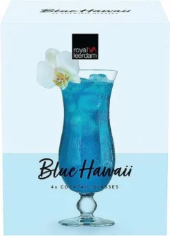 Royal Leerdam - Hurricane Glazen - 44cl - 4 Stuks